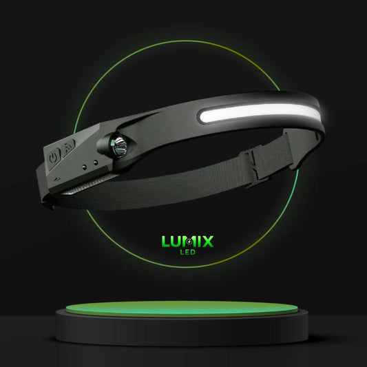 VINCHA LED LUMIX – ILUMINACIÓN 230° CON SENSOR MANOS LIBRES