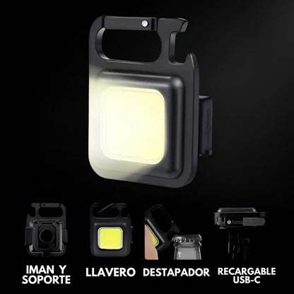 MINI LINTERNA LED LLAVERO LUMIX - 5 EN 1