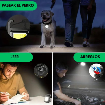 MINI LINTERNA LED LLAVERO LUMIX - 5 EN 1